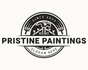 Painter Remodeling Builder logo design