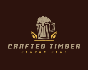 Beer Brewery Malt logo design