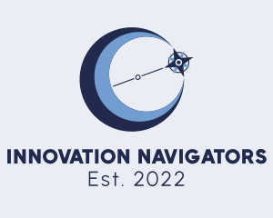 Astral Moon Navigator logo design