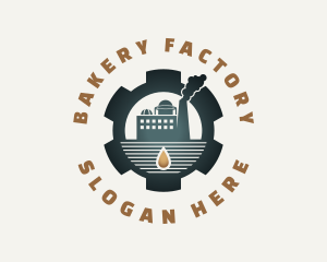 Petroleum Oil Factory logo design