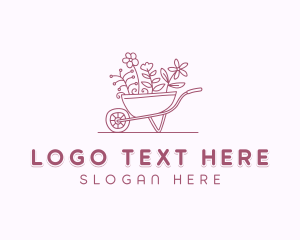 Garden Landscaper Wheelbarrow logo