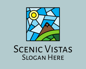 Scenic Mountain Mosaic  logo