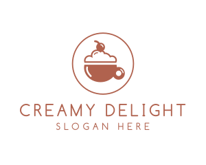 Cherry Sundae Drink Cafe logo