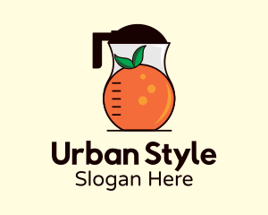 Orange Juice Blender Logo
