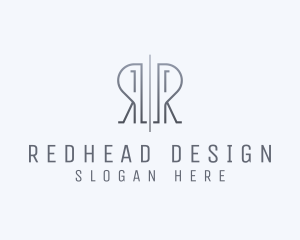 Architect Construction Builder Letter R logo design