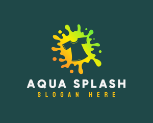 Splash Paint Shirt logo