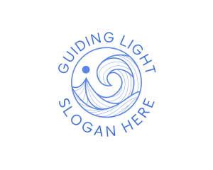 Ocean Wave Getaway logo design