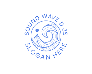 Ocean Wave Getaway logo design