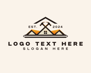 Roofing Repair Hammer logo