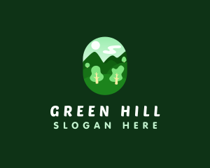 Hill Valley Nature Park logo design