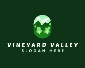 Hill Valley Nature Park logo design