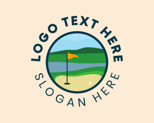 Yellow Flag Golf Course logo