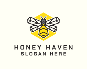 Yellow Bee Farm logo design