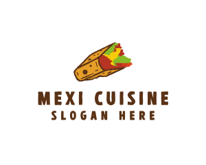 Mexican Taco Book logo design