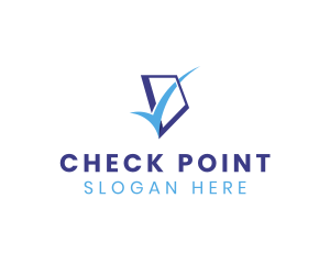 Blue Check Box logo