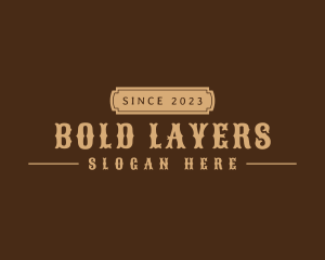 Western Saloon Business Logo