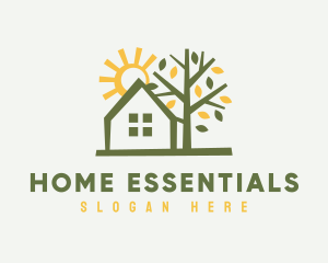 Home Nature Maintenance logo design