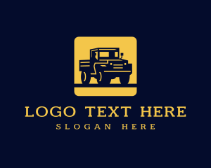 Trucking Logistics Delivery logo