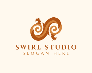 Swirl Phoenix Loop logo