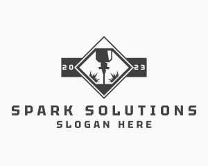 CNC Laser Fabrication logo design