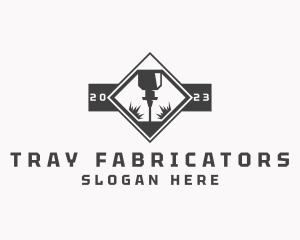 CNC Laser Fabrication logo design