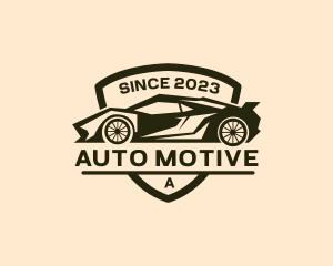 Sports Car Vehicle logo design