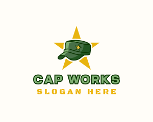 Military Cap Officer logo