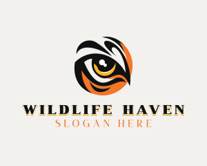 Wildlife Tiger Eye logo design