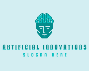 Robotics Artificial Intelligence logo design