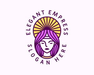 Majestic Sun Empress logo design