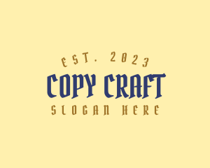 Premium Craft Business logo design