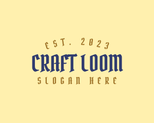 Premium Craft Business logo design