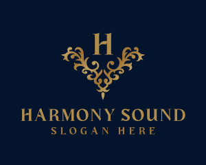 Golden Ornament Luxury Logo