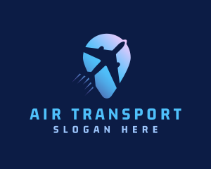 Travel Plane Tour logo design