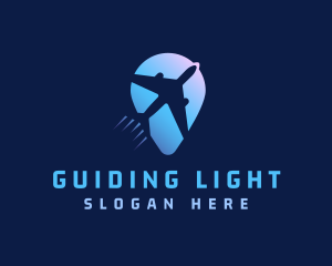 Travel Plane Tour logo design