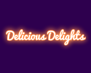 Orange Neon Sign logo