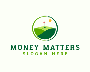 Golf Sports Tournament Logo