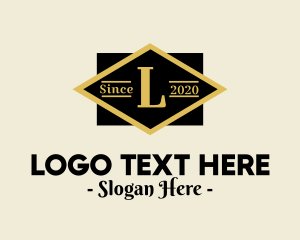 Classic Geometric Lettermark  logo
