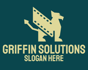 Golden Griffin Film  logo design