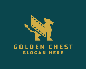 Golden Griffin Film  logo design