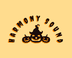 Halloween Spooky Pumpkin Logo