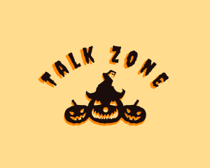 Halloween Spooky Pumpkin Logo