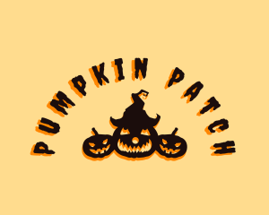 Halloween Spooky Pumpkin logo design