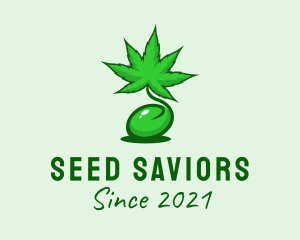 Medical Marijuana Seed  logo design