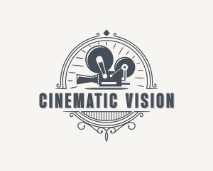 Film Camera Filmmaker logo design