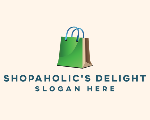 Online Shopping Paper Bag logo