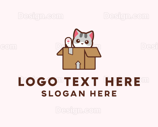 Pet Cat Box Logo