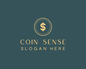 Gold Money Coin logo design