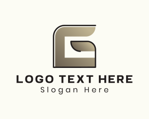 Gradient Retro Marketing Logo