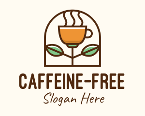 Organic Brewed Coffee logo design